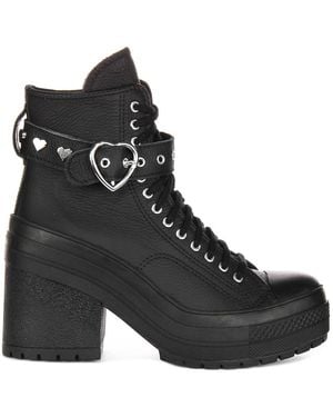 Converse Heeled Boots - Black