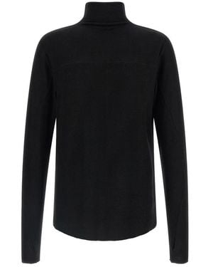 Thom Krom M Ts 1004 Rollkragenpullover - Schwarz