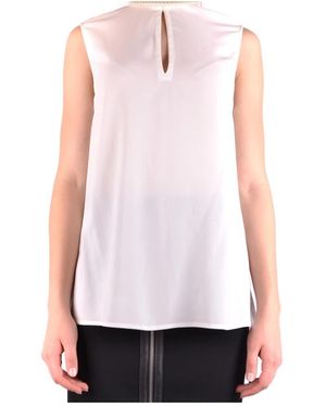 Pinko Sleeveless Tops - White