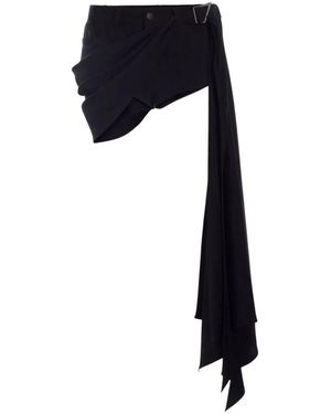 Mugler Denim Shorts - Negro