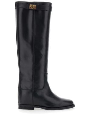 Via Roma 15 High Boots - Black