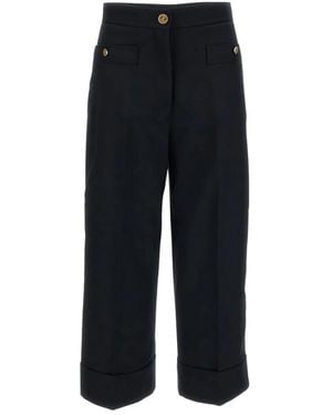 Thom Browne Cropped Trousers - Black