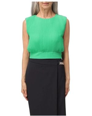 Liu Jo Sleeveless Tops - Green
