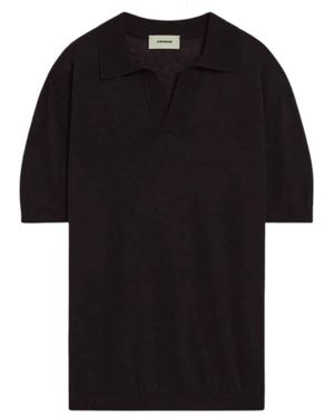 A PAPER KID Polo Shirts - Negro