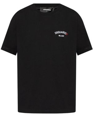 DSquared² T-Shirts - Negro