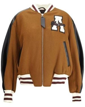 The Attico Bomber Jackets - Marron