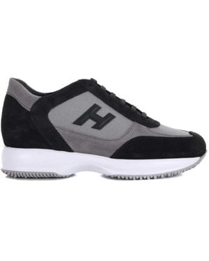 Hogan Interactive Sneakers - Zwart