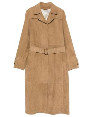 Golden Goose Belted Coats - Neutre