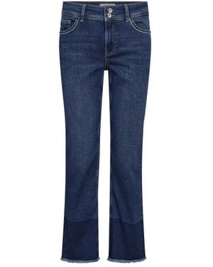 Mos Mosh Jeans ,Blauw ,Katoen Flared Jeans