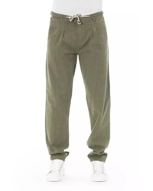 Baldinini Straight Trousers - Verde