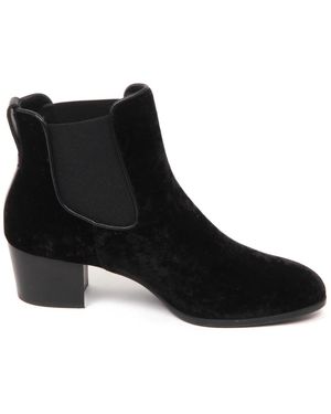 Hogan Heeled Boots - Black