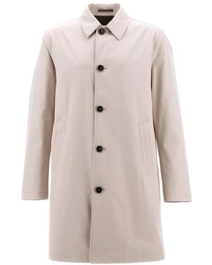 Herno Single-Breasted Coats - Neutro
