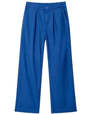 Rodebjer Broeken ,Blauw ,Katoen Blauwe Katoenen Werkbroek