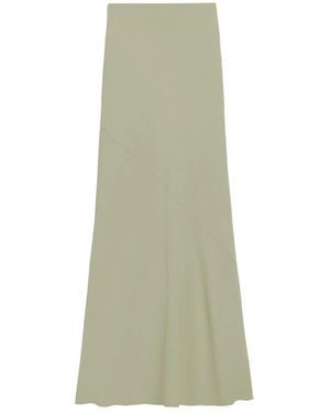 Ami Paris Bias cut maxi skirt - Verde