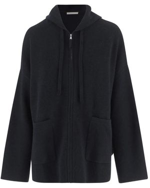 Allude Cashmere Blend Sweatshirt - Zwart