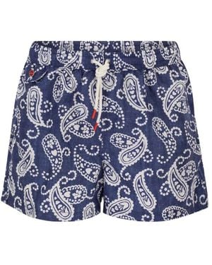 Kiton Beachwear - Blu