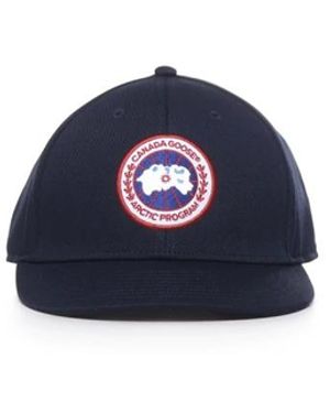 Canada Goose Adjustable Hat With Logo - Blue
