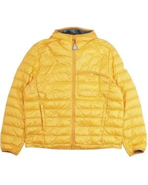 Moncler Jassen ,Oranje ,Divedro Down Puffer Jacket - Geel