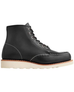 Red Wing Lace-Up Boots - Noir