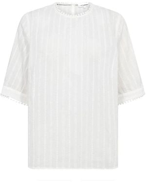 co'couture T-Hemden - Wit