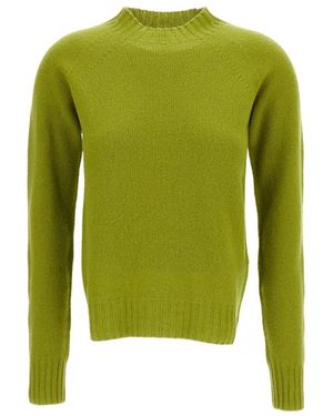 Drumohr Rundhals-Strickware - Grün
