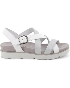 Igi&co Schoenen ,Wit ,Leer Delia Sandal