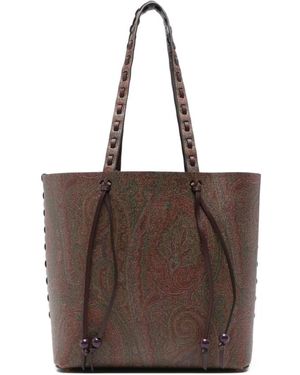 Etro Tote Bags - Marron