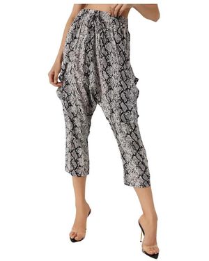 One Teaspoon Cropped Trousers - Black