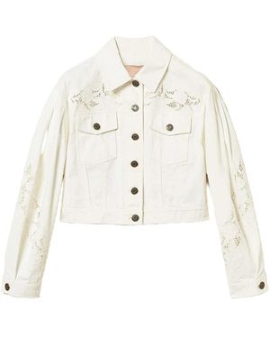 Twinset Denim Jackets - Blanco