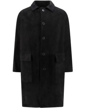 Salvatore Santoro Single-Breasted Coats - Black
