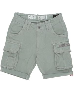 Alpha Industries Casual Shorts - Grey