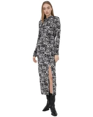 Gestuz Maxi Dresses - Negro