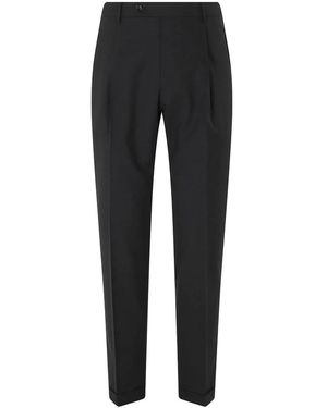 BERWICK  1707 Suit Trousers - Black