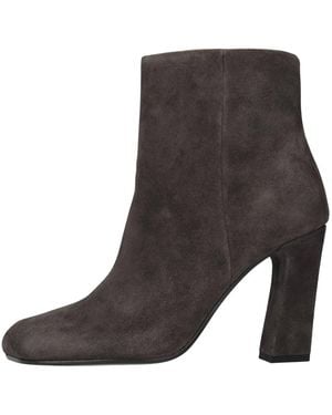 Ash Schoenen ,Bruin ,Leer Alina Enkellaars - Zwart
