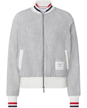 Thom Browne Bomber Jackets - Grigio