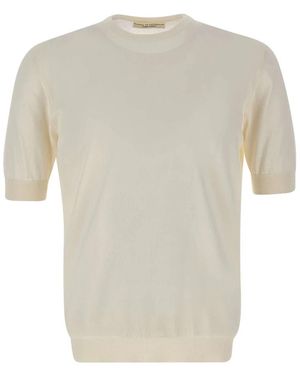 FILIPPO DE LAURENTIIS Round-Neck Knitwear - White