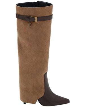 Just Cavalli Heeled Boots - Marrón