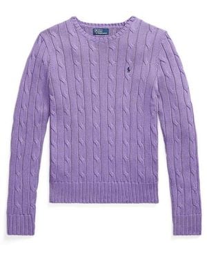 Polo Ralph Lauren Round-Neck Knitwear - Viola