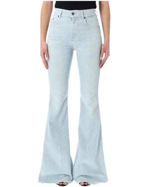 Haikure Flare Jeans - Blue