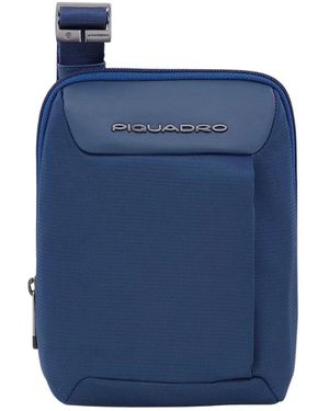 Piquadro Messenger Bags - Bleu