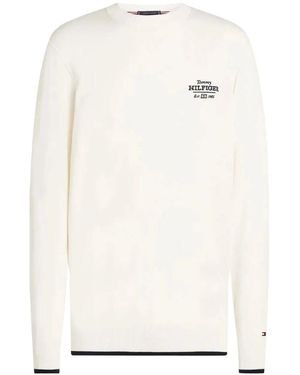 Tommy Hilfiger Round-Neck Knitwear - White