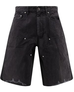 Tonywack Denim Shorts - Black