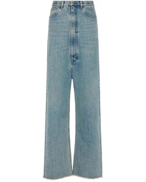 Maison Margiela Loose Fit Jeans - Blue