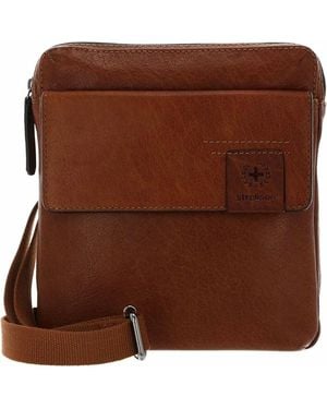 Strellson Vielseitige Schultertasche Mit Einfachem Design - Braun
