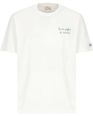 Mc2 Saint Barth T-Shirts - Bianco