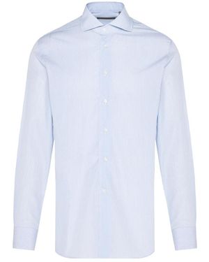 Corneliani Formal Shirts - Blue