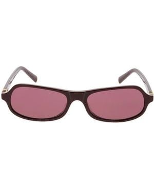 Miu Miu Accessoires ,Veelkleurig ,Zonnebrillen - Paars