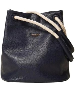 Twinset Bucket Bags - Bleu