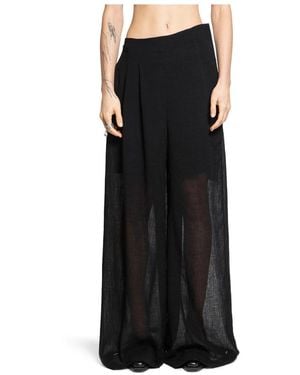 Yehuafan Wide Trousers - Black