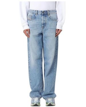 DIESEL Straight Jeans - Blauw